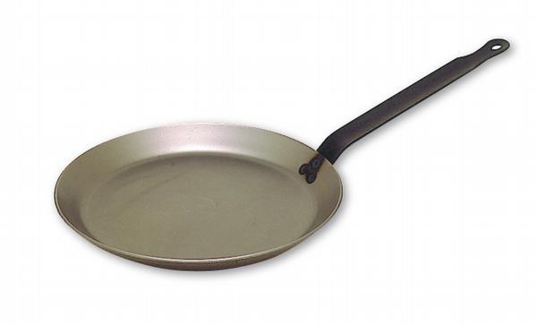 <img src="0620311.jpg?v=1567972850 " alt="Bourgeat Black Steel Round Crepe Pan With Iron Handle  Matfer Bourgeat catalog"> 