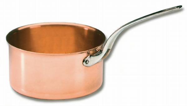 <img src="305016-03.jpg?v=1557247410 " alt="Bourgeat -Sugar Pan Solid Copper - Stainless Steel Handles  Matfer Bourgeat catalog"> 