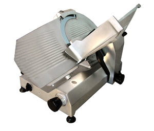 <img src="https://cdn.shopify.com/s/files/1/0084/6109/0875/products/350F_2.jpg?v=1572712367" alt="Omcan Meat Slicer, Manual, Gravity Feed, , , 1/2 HP">