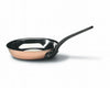 Bourgeat frying pan: Diameter 11 in. , 2 3/8 quarts, height 2 1/4 in.