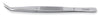 Triangle 5048815 Stainless Steel Cranked Tweezer, L 6"