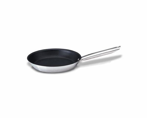 <img src="669420_1.jpg?v=1557245494 " alt="Bourgeat Excalibur Stainless Steel Non Stick Fry Pan  Matfer Bourgeat catalog"> 