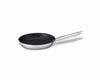 Bourgeat Excalibur non stick fry pan: Diameter 12 1/2 in., height 2 in., 3 3/8 quarts