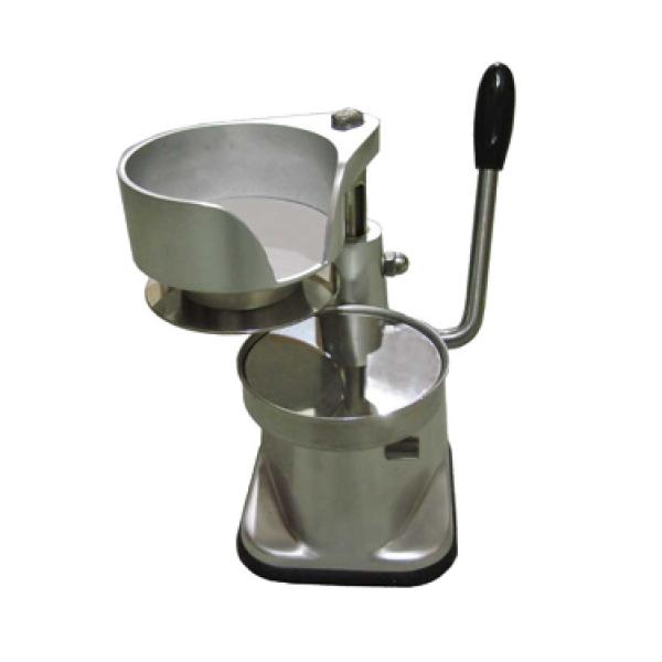 <img src="https://cdn.shopify.com/s/files/1/0084/6109/0875/products/BT10_2.jpg?v=1572108640" alt="Omcan Hamburger Press, Manual, S/S on Food Contact Areas">