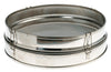 INOX Sieve 11 13/16 in.  (30 cm) diameter, 3 parts